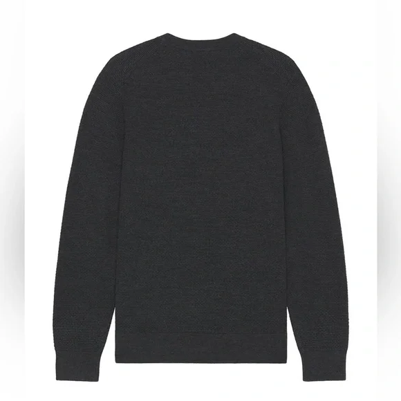 Theory maroon wool Crewneck Sweater in Charcoal - Picture 2 of 8